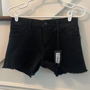 Just Black Denim distressed jean shorts 27